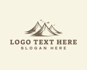 Rural - Mountain Outdoor Adventure logo design