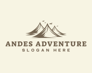 Mountain Outdoor Adventure logo design