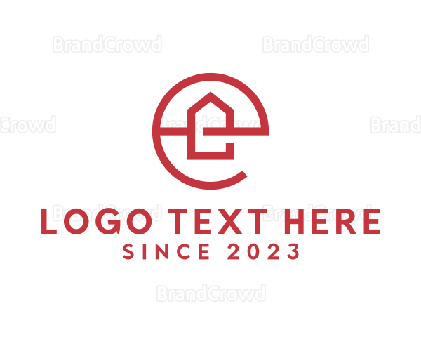 Housing Letter E Logo