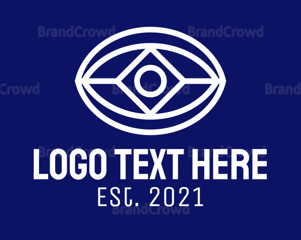 Elegant Diamond Eye Logo