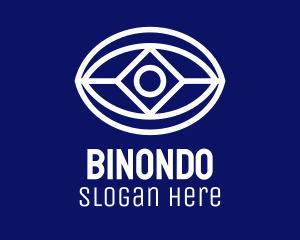 Elegant Diamond Eye  Logo