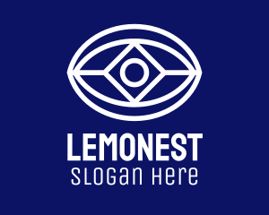 Elegant Diamond Eye  Logo