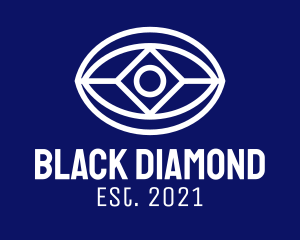 Elegant Diamond Eye  logo design