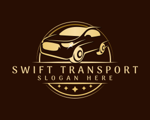 Premium Car Transportation logo design