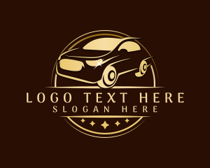 Premium Car Transportation Logo