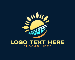 Sun - Solar Sun Energy logo design