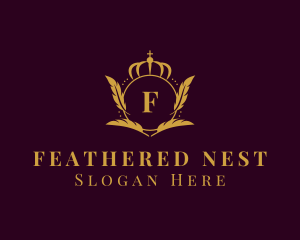 Feathers - Royal Crown Luxury logo design