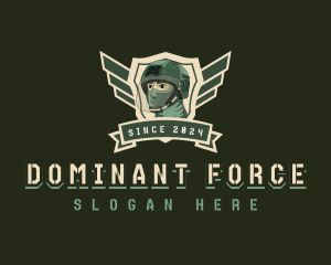 Soldier Army Military logo design