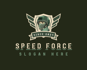 Soldier Army Military logo design