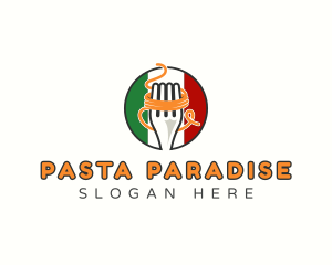 Italian Pasta Restaurant  logo design