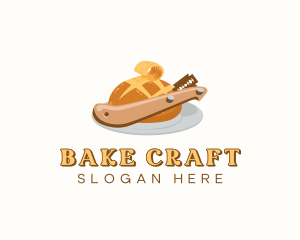 Bread Lame Utensil logo design