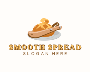 Bread Lame Utensil logo design