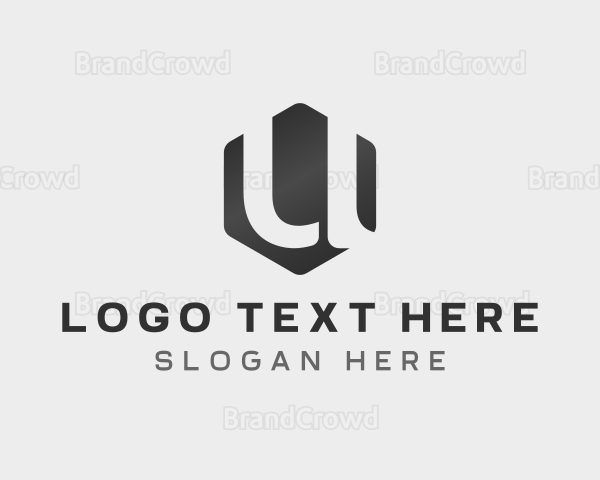 Hexagon Startup Letter U Logo