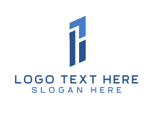 Technology - Minimalist Modern Tech Letter N logo design