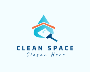 Tidy - House Cleaning Housekeeping logo design