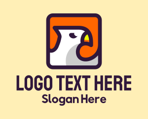 Icon - Seagull Bird Icon logo design