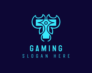 Tech Gaming Letter T  Logo