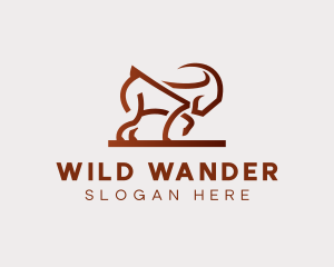 Wild Mountain Goat logo design