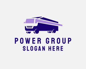 Trailer - Fast Trucking Logistics logo design