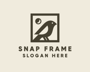 Bird Picture Frame logo design