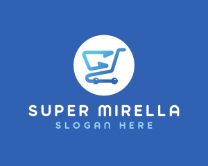 Retailer - Shopping Cart App logo design