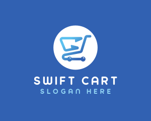 Shopping Cart App logo design