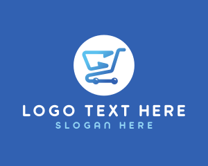 Shopping - Shopping Cart App logo design
