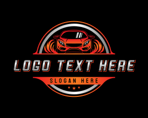 Garage - Vehicle Car Transportation logo design