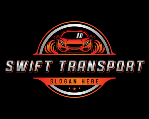 Vehicle Car Transportation logo design