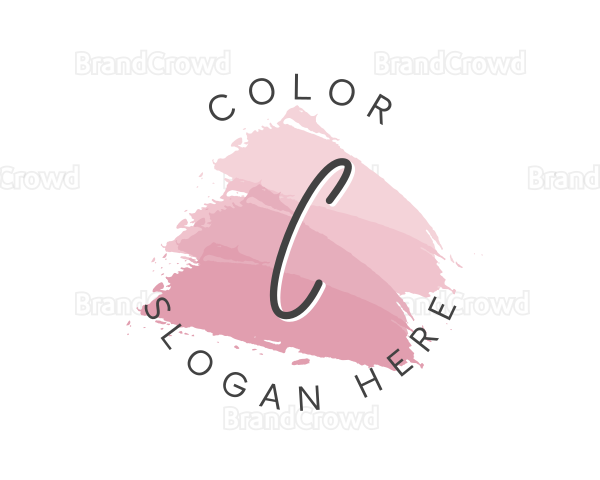 Classy Cosmetics Watercolor Logo