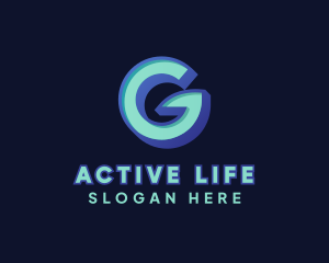Sleek Gaming Letter G Logo