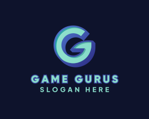 Sleek Gaming Letter G logo design