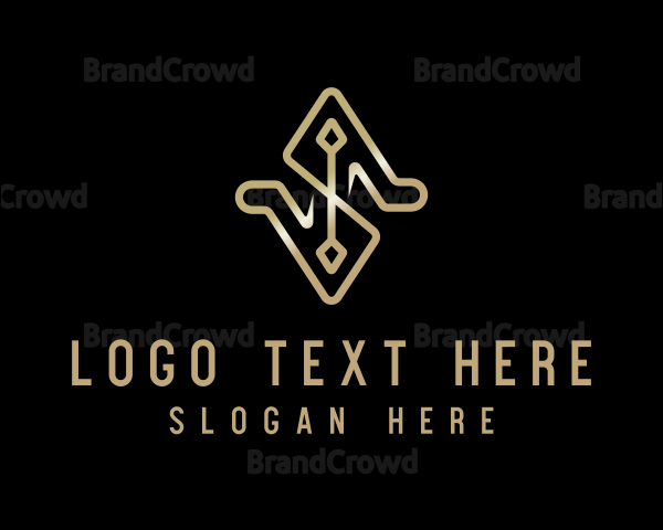 Gold Luxury Boutique Logo