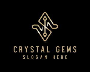 Gold Luxury Boutique logo design