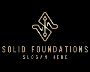 Metallic - Gold Luxury Boutique logo design