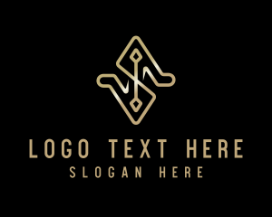 Boutique - Gold Luxury Boutique logo design
