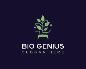 Biotechnology - Leaf Plant Biotechnology logo design