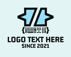 Keyboard - Computer Software Developer logo design