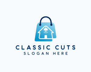 Furniture Shopping Bag logo design