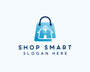 Shopping - Furniture Shopping Bag logo design