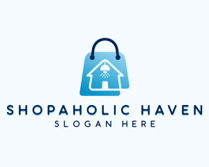 Shopping - Furniture Shopping Bag logo design