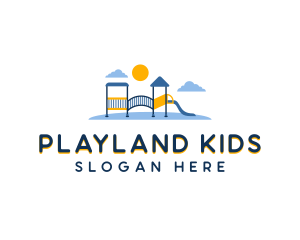 Daycare Playground Park logo design