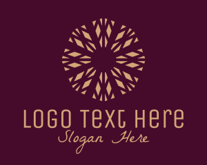 Elegant Intricate Centerpiece  Logo