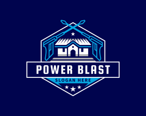 House Power Washing Maintenance logo design