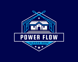 House Power Washing Maintenance logo design