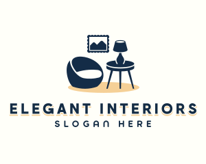 Furnishing Interior Design logo design