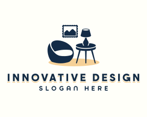 Furnishing Interior Design logo design