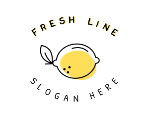 Lemon Juice  Farm Market logo design