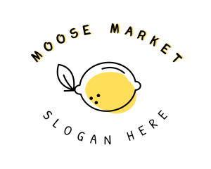 Lemon Juice  Farm Market logo design