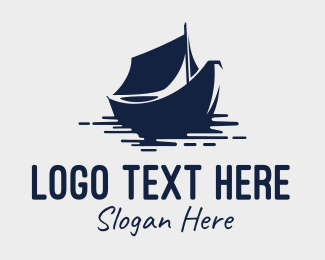 sailboat logo design